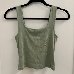New Women's Size S Old Navy Light Green Camisole Crop Tank Top